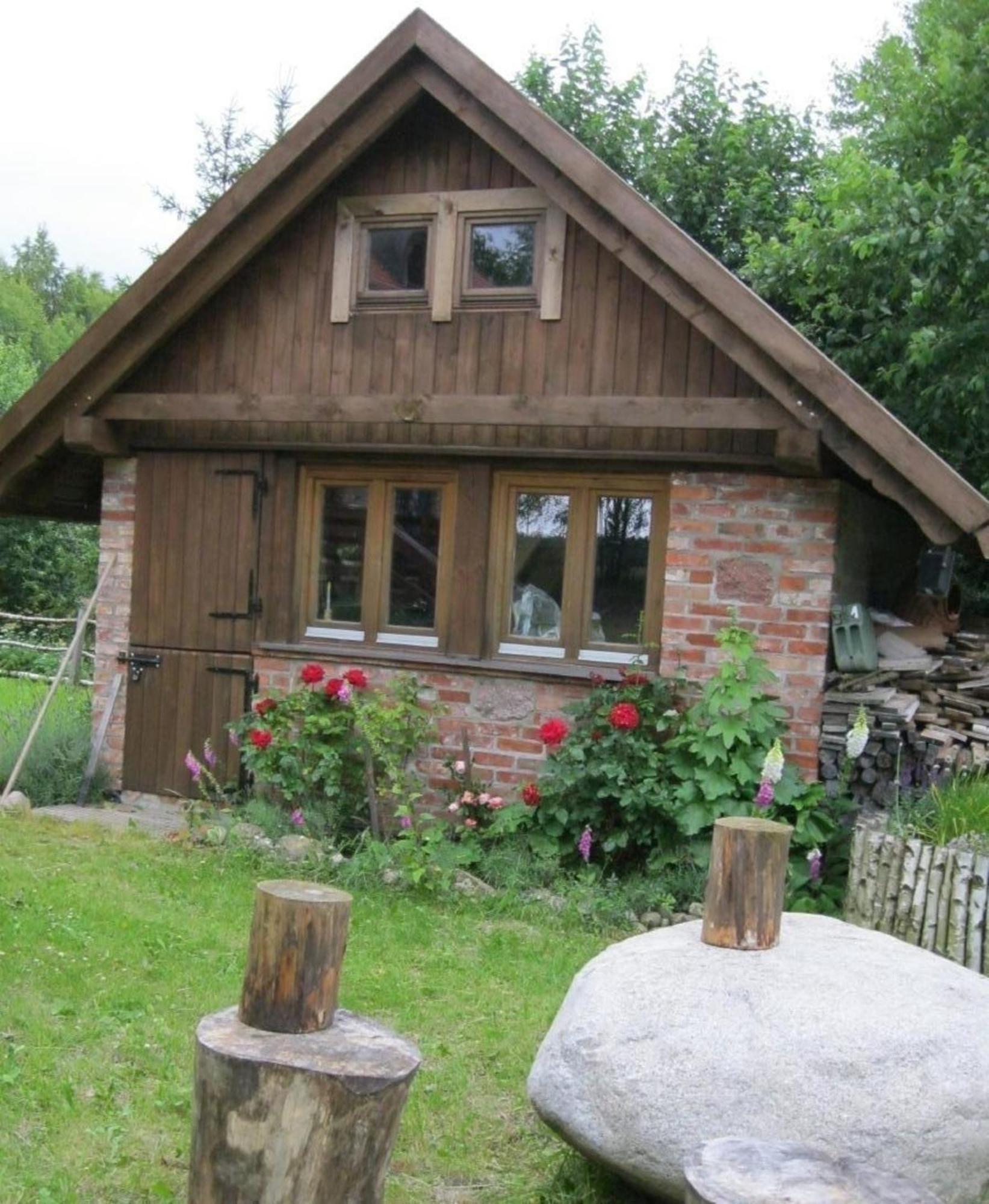 Ferienhaus In Szopa Mit Garten Und Terrasse Miechucino Exteriér fotografie